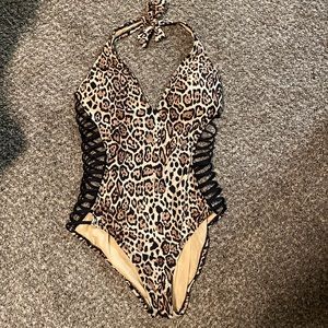 Kenneth Cole Cheetah Bathing Suit